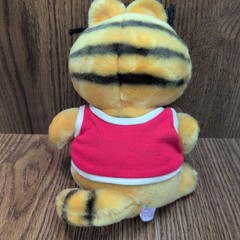 Vintage Garfield Plush Lot of 8 Dakin Playthings 1978, 1981 Stuffed Cat Sports