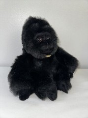 Baby Black Gorilla Plush Miyoni by Aurora World 8” new with tags