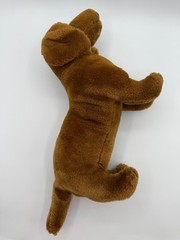 Toys R Us Brown Tan Dachshund 14″ Puppy Dog Wiener Plush Stuffed 2011 Standing