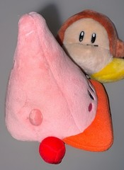 Kirby Plush Toys– 3 PC Lot – Nintendo LB W/ Tags – Waddle Dee, Cone & Ice Kirby
