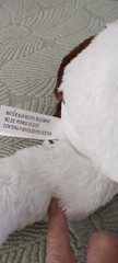Cute Puppy Plush 15″ Brown White Black Stuffed Animal 2022 Classic Toy Co., Inc.