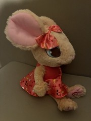 Hallmark Sing 7 Fun Songs Musical Talking Mouse Plush Red/Pink/Beige 2024