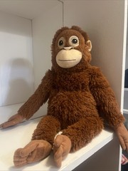 Punch From IKEA With Tags Made in Indonesia Djungleskog Orangutan Soft Toy