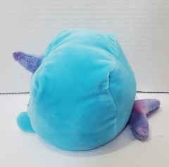SQ1 Reversible Blue White Narwhal Walgreens Plush Very Soft
