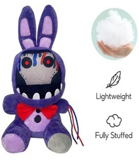 Five Nights at Freddy’s Purple Rabbit Plush, 11 Inch, Lightweight, Fully Stuffed