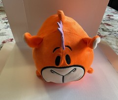 Bun Bun 8″ Orange Yip Yip Baby Cow, Stacking Plush Super Soft & Snugly