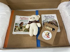 BAB French BULLDOG Gray Adoption Story Starter Adventure Kit Activity Bundle