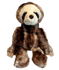 Mary Meyer Plush Sloth Toy 3 Toed Brown Stuffed Animal Lovey Soft Plushie 15”