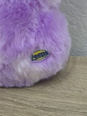 2026 PEEPS 10″ Tiedye Purple EASTER Bunny Fluffy Plush NWT (Read)