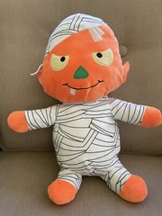 Kellytoy friendly mummy plush Halloween stuffed animal 2018 rare 17″