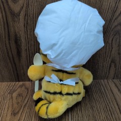 Vintage Garfield Plush Lot of 8 Dakin Playthings 1978, 1981 Stuffed Cat Sports