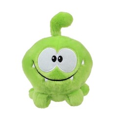 20cm Kawaii Om Nom Frog Plush Toy Cut the Rope Soft Rubber Figure Classic Game