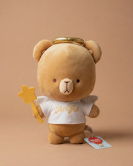 [NEW] Milk Mocha Bear – Angel Mocha Bear 14” Plush – Round1 Exclusive