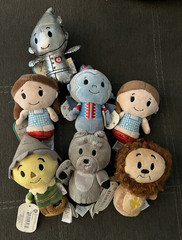 Hallmark Itty Bittys Wizard of Oz Mini Plush Set Dorothy Toto Lion 2016 LE