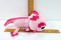 Minecraft Axolotl Plush Toy 12 Inch Pink Soft Stuffed Animal Great Condition