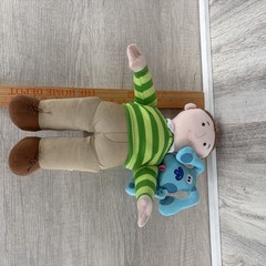 VTG 90s Blue’s Clues Steve plush Eden 15” With BLUE euc
