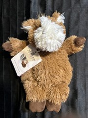 NEW WITH TAGS Warmies Microwavable Stuffed Scented Brown Horse Plush Animal NWT