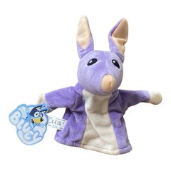 Bluey and Friends 9″ Bob Bilby Purple Hand Puppet Plush *New with Tags