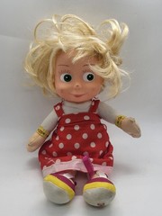 Stuffed Toy Character From The Cartoon “Masha and the Bear”