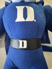Mascot Factory Duke Blue Devils Plush Mascot Doll, Blue Cape, Small, 2014