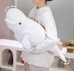 Beluga Whale 28 inch Pillow Stuffed Animal Plush Toys Toddler Doll Kids Gifts
