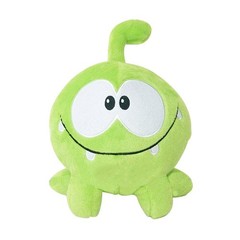 20cm Kawaii Om Nom Frog Plush Toy Cut the Rope Soft Rubber Figure Classic Game