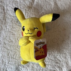 Pokémon- Winking Pikachu Plush 10” 2021- By Jazwares• Ages 2+/ Brand New W/Tag