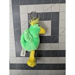 Avon Green Bird Plush Keyring 5.5 Inch Stuffed Animal Toy