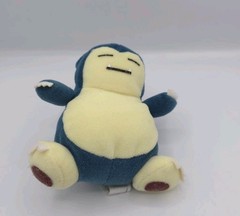 1998 Pokemon Snorlax Plush Hasbro Nintendo Game Freak 5″ Vintage