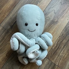 Little Toasties Gray Octopus Plush Comfort Hug Winter Heater * No Heat Beads
