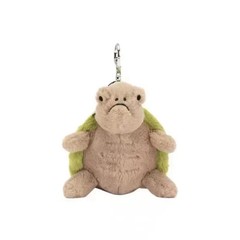 Timmy Turtle Bag Charm Soft Plush Toy Keychain Cute Animal Keyring Gift New **