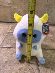 Namco Belly Buddies Yeti Plush 6” White Blue Yellow NWT PF-BYE05