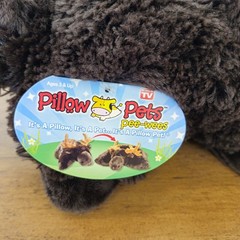 Pillow Pets Pee Wees Moose Brown Mini Kids Pillow Plush Travel Toy Combo