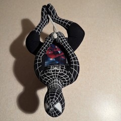 Spider-Man 3 Toy Factory Black Suit Plush Stuffed Toy 2007 Small 6-14″