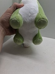 NWT Bellzi BRONTI Plush Brontosaurus Dinosaur w/ Spots Green Stuffed Animal 15″