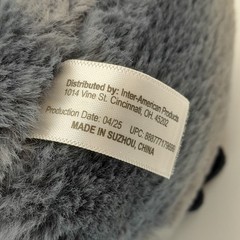 Inter-American Products Gray Bat Plush Witch Hat Halloween Stuffed Animal 10″