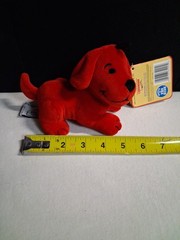 2004 Clifford’s Puppy Days Clifford Small Red Puppy Plush Scholastic Sidekicks
