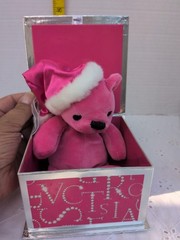 Victoria’s Secret Pink Bear In Box Plush Limited Edition Rare 2000