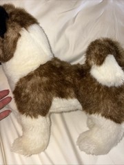 Douglas Kita Akita Dog Plush Toy Stuffed Animal 15” Puppy Pup Black Brown White