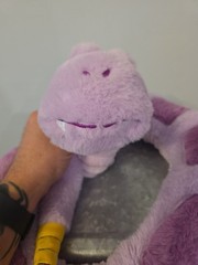 GiggleScape Purple Snake Plush Doll Stuffed Animal