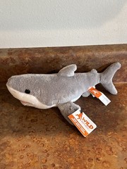 Wild Republic Sea Critters Great White Shark plush stuffed animal NWT