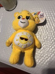 Care Bears 9″ Plush Doll FUNSHINE BEAR GOOD VIBES By Basic Fun New 2020