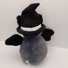 Inter-American Products Gray Bat Plush Witch Hat Halloween Stuffed Animal 10″