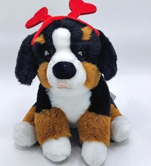 Frankford Bernese Mountain Dog Heart headband Plush 9in
