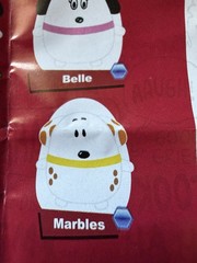 RARE Fiesta Cutie Beans Peanuts Gang Snoopy Family Marbles Plush 2.5″ Series 3