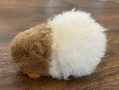 Peruvian Alpaca Fur Plush Set Rabbit Guinea Pig Handmade Soft Cuddly Collectible