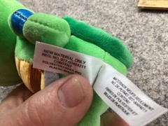 Ty Teenage Mutant Ninja Turtle 6 in Plush Doll Leonardo TV Movie Anamation