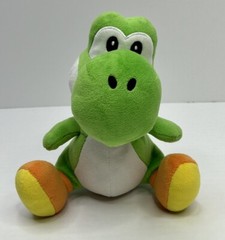 Nintendo Yoshi Stuffed Animal Plush Super Mario Brothers Green Yellow Orange Red