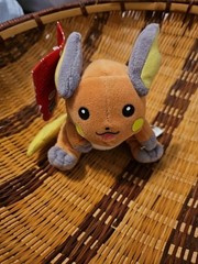 Pokemon Plush RAICHU #26 5-1/2″ Hasbro 1999 NEW OLD STOCK