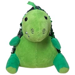 Creativity for Kids Dazzle Dinosaur Reverse Sequin Pets Plush Weighted Sensory